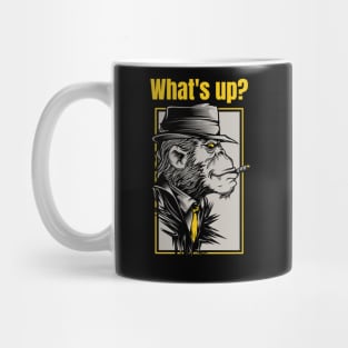 Funny Monkey In A Suit Mug